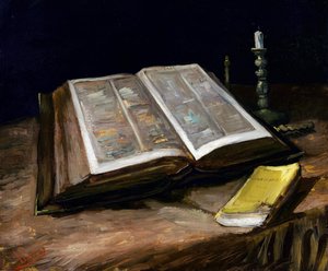 Nature morte avec Bible